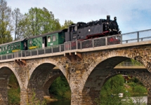 Weißeritztalbahn im Rabenauer Grund